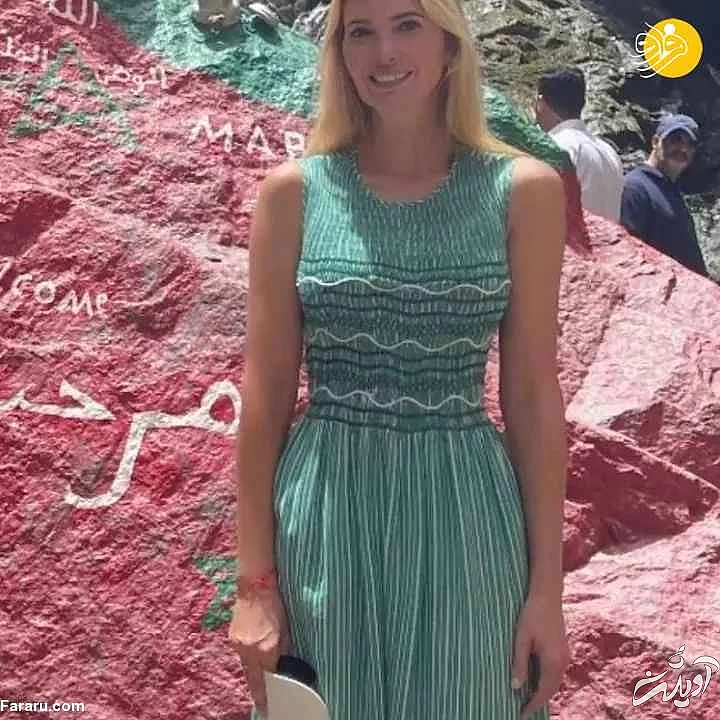 (عکس) ایوانکا ترامپ در مراکش؛ از ساحل دریا تا مسجد کازابلانکا